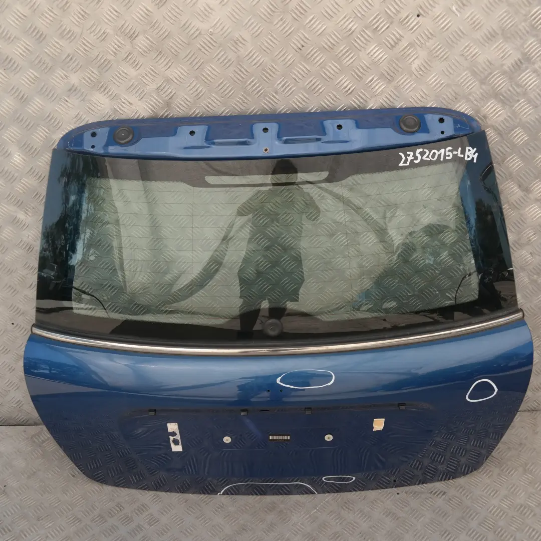 R56N LCi Trunk lid Tailgate Boot Lid Lightning Blue Metallic to BMW MINI Cooper R56 with Part number 2752015 BMW MINI Cooper R56 R56N LCi Trunk lid Tailgate Boot Lid Lightning Blue Metallic - SKU 2752015-LB4 - Part number 2752015