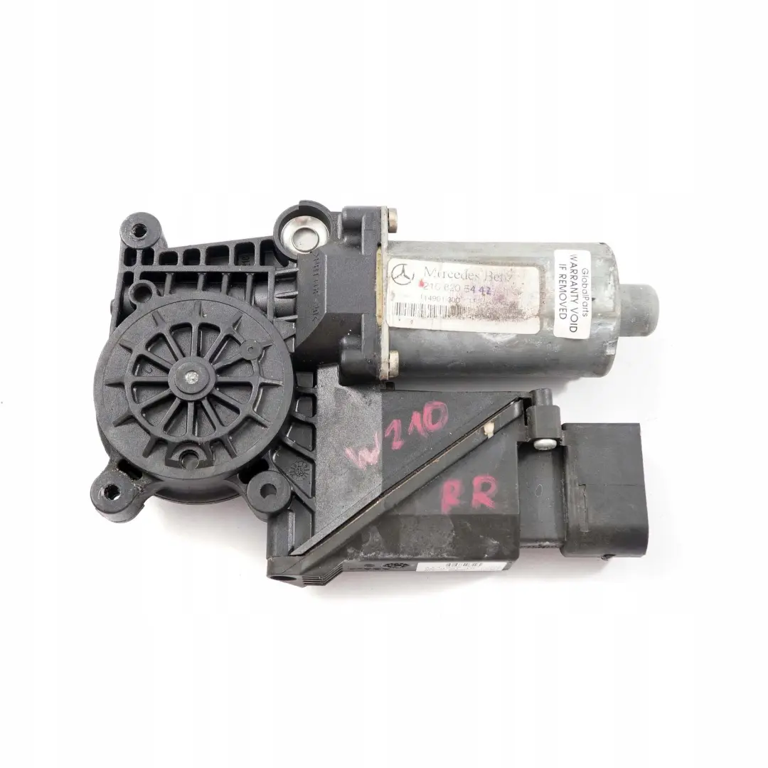 Mercedes-Benz W210 Motore regolatore finestrino posteriore destro per con numero di parte A2108205442 Mercedes-Benz W210 Motore regolatore finestrino posteriore destro - SKU A2108205442 - Numero di parte A2108205442
