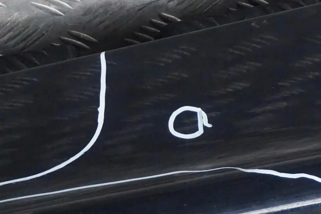 BMW E87 Listello Portiera Apertura Gonna SX Blu Monaco Blu - A35 - SKU 0032949-MB2 - Numero di parte 0032949