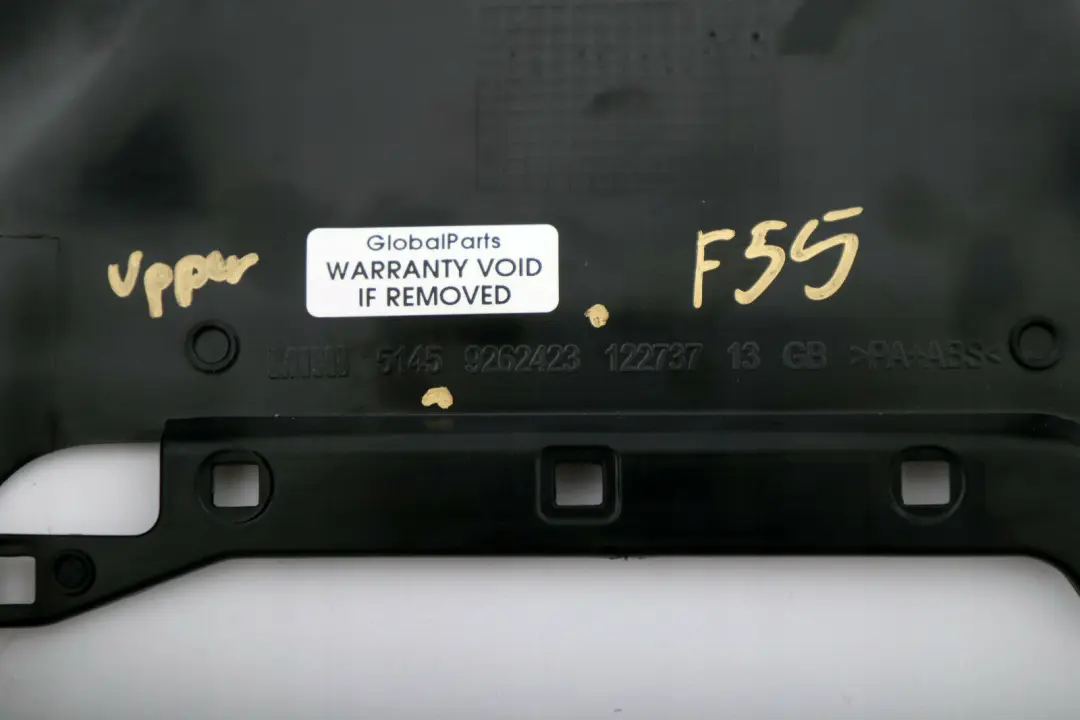 *BMW MINI F54 F55 F56 F57 Verkleidung Lenksäule 9262423 für mit Teilenummer 9262425 *BMW MINI F54 F55 F56 F57 Verkleidung Lenksäule 9262423 - SKU 9262425 - Teilenummer 9262425