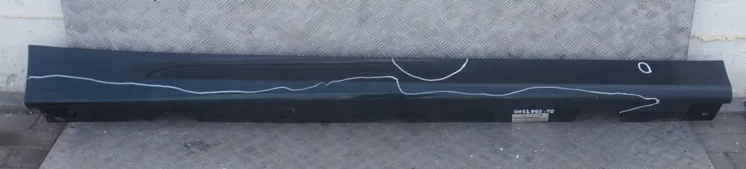 BMW E90 E91 Listello Portiera Apertura Gonna Destra Montegoblau Blu - SKU 0032950-TG - Numero di parte 0032950