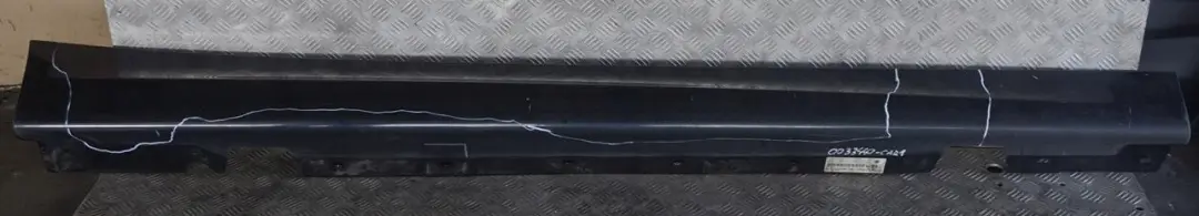 BMW 3 E90 E91 M Sport Sill Strip Side Skirt Right O/S Carbonschwarz Black - 416 - SKU 0033440-CAR1 - Part number 0033440