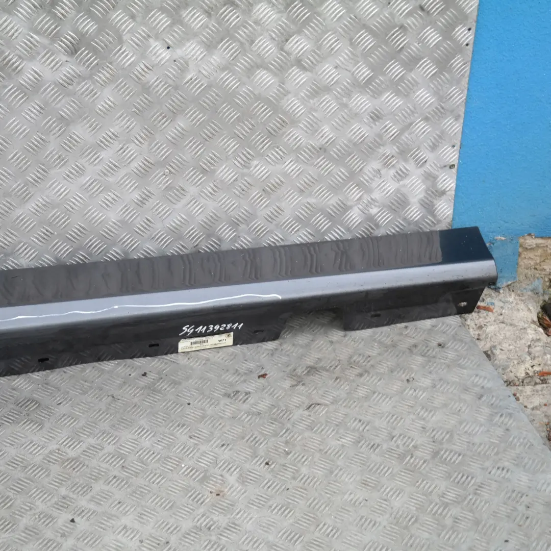 Sill strip side skirt right O/S Sparkling Graphite Metallic to BMW 3 SERIES E90 E91 with Part number 51770032950 BMW 3 SERIES E90 E91 Sill strip side skirt right O/S Sparkling Graphite Metallic - SKU 0032950-SG7 - Part number 51770032950