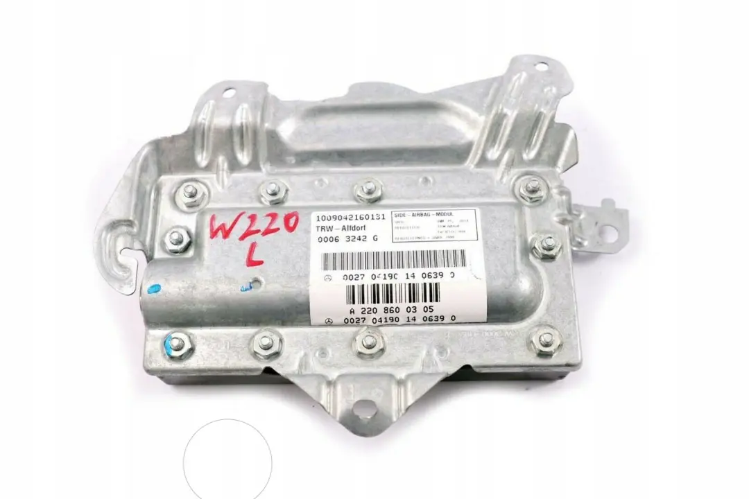 Module D'Air De Porte Avant Arrière Gauche pour Mercedes W220 à propos du numéro de pièce A2208600305 Mercedes W220 Module D'Air De Porte Avant Arrière Gauche - SKU A2208600305 - Numéro de pièce A2208600305