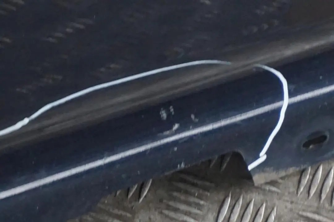 BMW E87 Sill strip side skirt left Monacoblau Monaco Blue Metallic - SKU 0032949-MB2 - Número de pieza 0032949