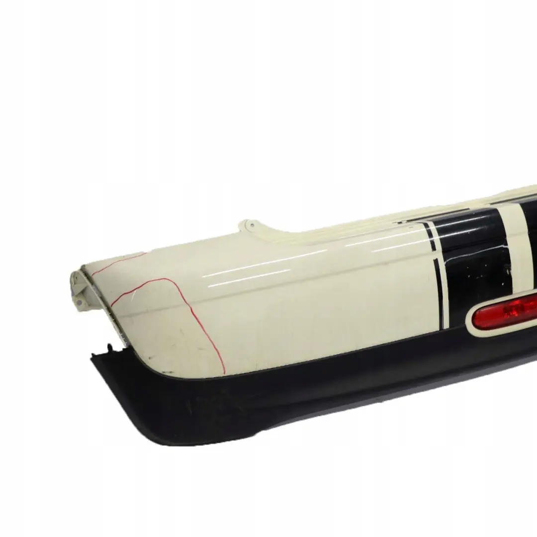 BMW Mini Cooper 1 R56 R56N R57 Panel Rear Bumper Pepper White - 850 - SKU 0430249-PW1 - Part number 0430249