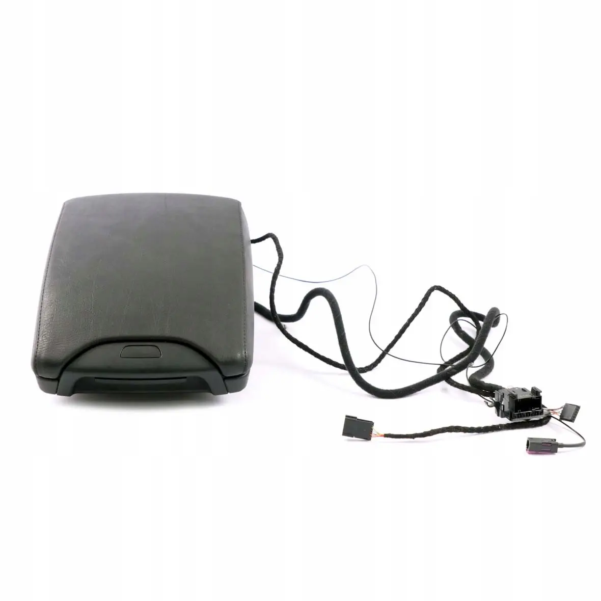 BMW X5 Series E53 Centre Arm Rest Armrest Telephone Leather Black 8263757