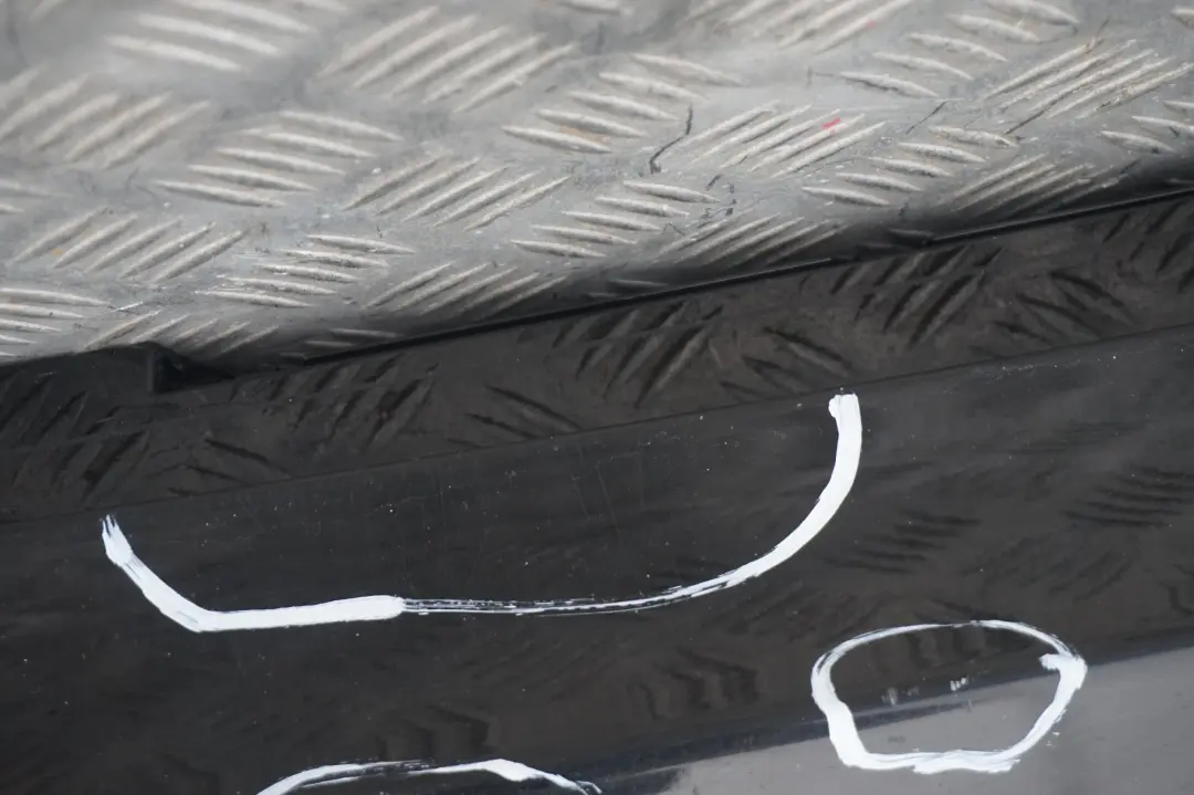 BMW E87 LCI Nakładka listwa próg prawy schwarz II - SKU 0036144-SCH12 - Numer Części 36144