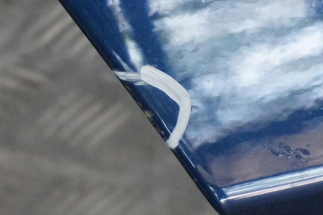 BMW 5 Series E61 Touring Door Rear Right O/S Tiefseeblau Deep Sea Blue - A76 - SKU 7158502-DSB - Part number 7158502