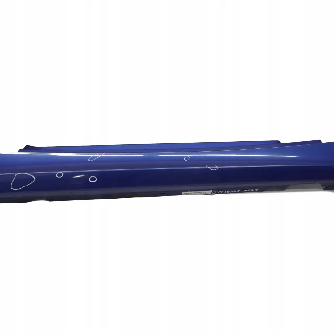 BMW 1 E81 E82 E88 5 Sill Strip Side Skirt Right O/S Montegoblau Blue - A51 - SKU 0036142-MTB5 - Part number 0036142