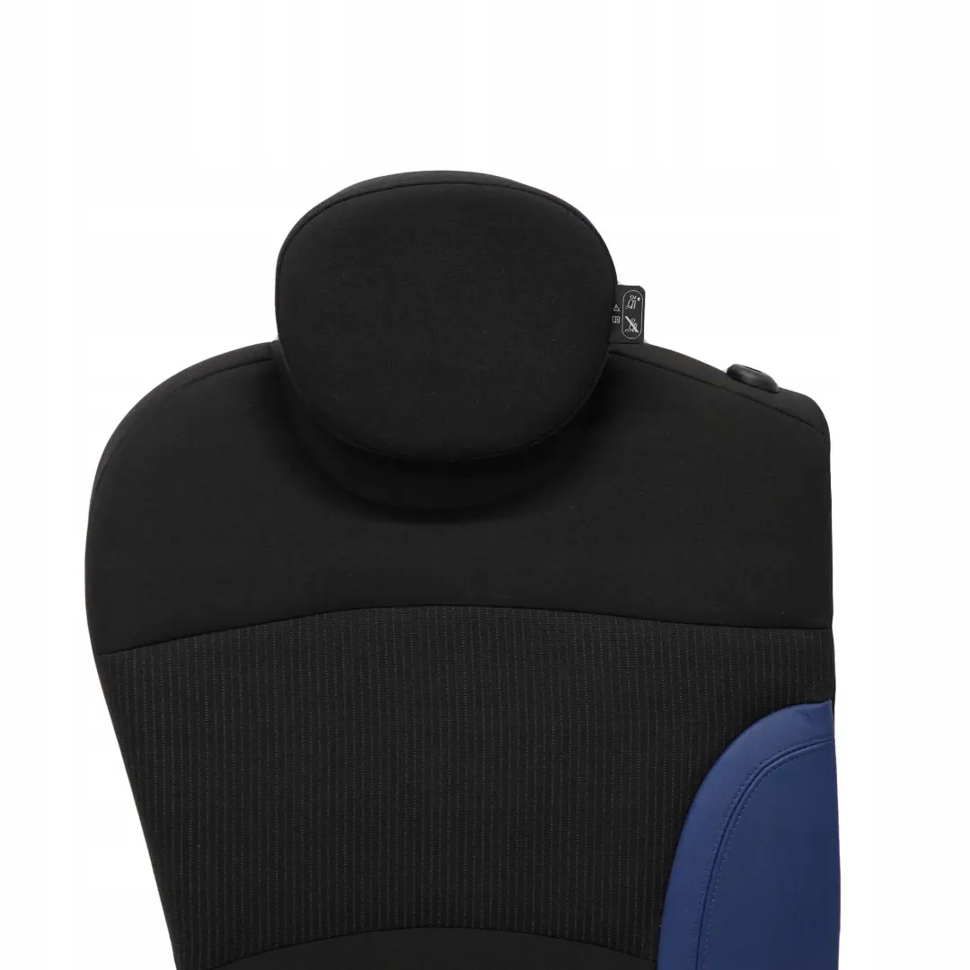 Siege Arriere Droite Dossier Tissu/Cuir Bleu Mini Cooper One R55 Clubman - SKU 2756742 - Numéro de pièce 2756742
