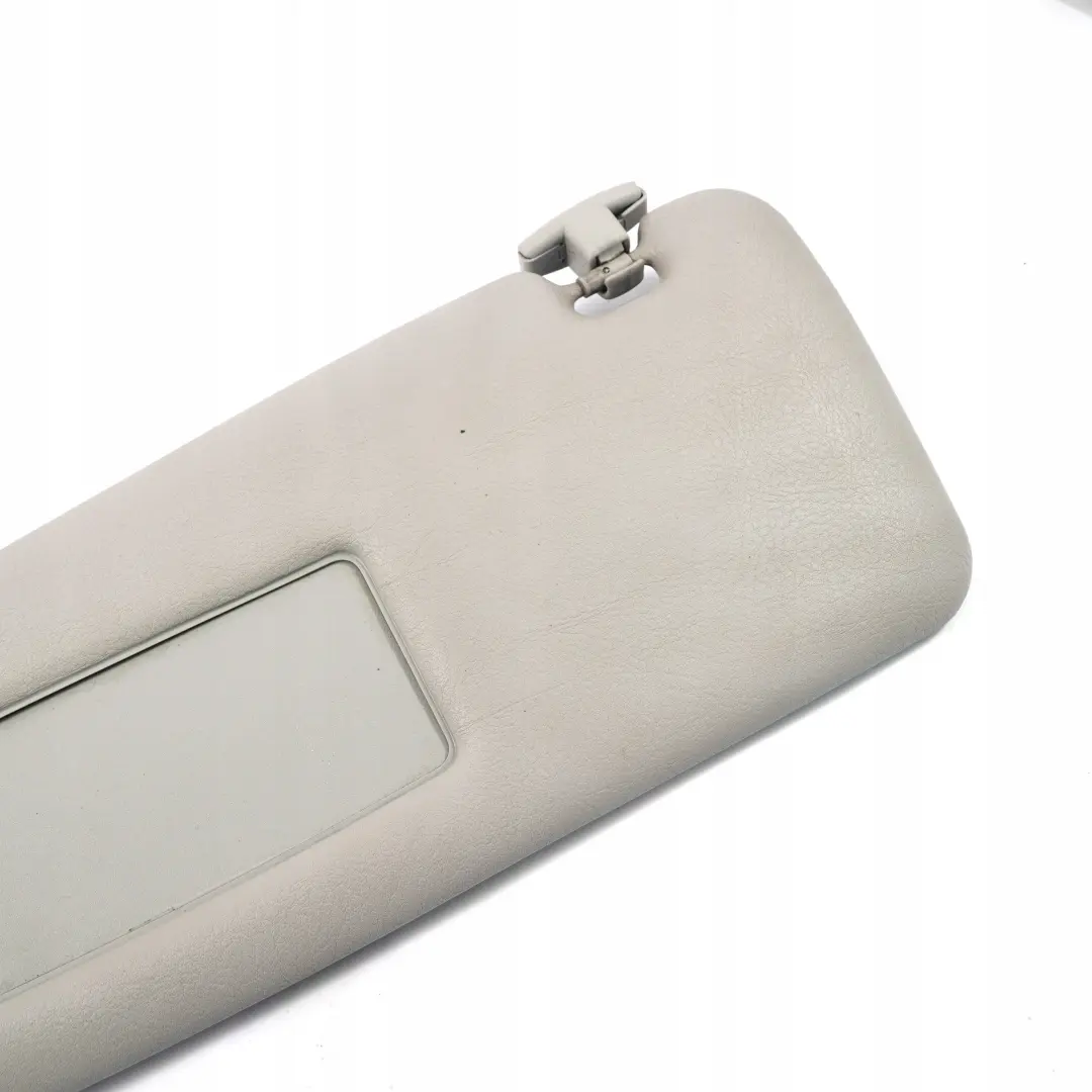 Sun Visor Mirror Cover Left N/S Light Grey Hellgrau to BMW 3 Series E36 with Part number 8173471 BMW 3 Series E36 Sun Visor Mirror Cover Left N/S Light Grey Hellgrau - SKU 8173471 - Part number 8173471