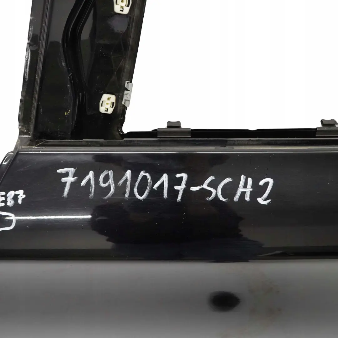 BMW 1 SERIES 1 E87 E87N Door Rear Left N/S Schwarz 2 Black II - 668 - SKU 7191017-SCH1 - Part number 7191017