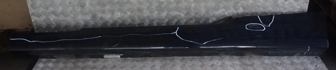 BMW 3 E92 E93 Sill Strip Side Skirt Left N/S Monacoblau Blue Metallic - A35 - SKU 0034059-MB2 - Part number 0034059
