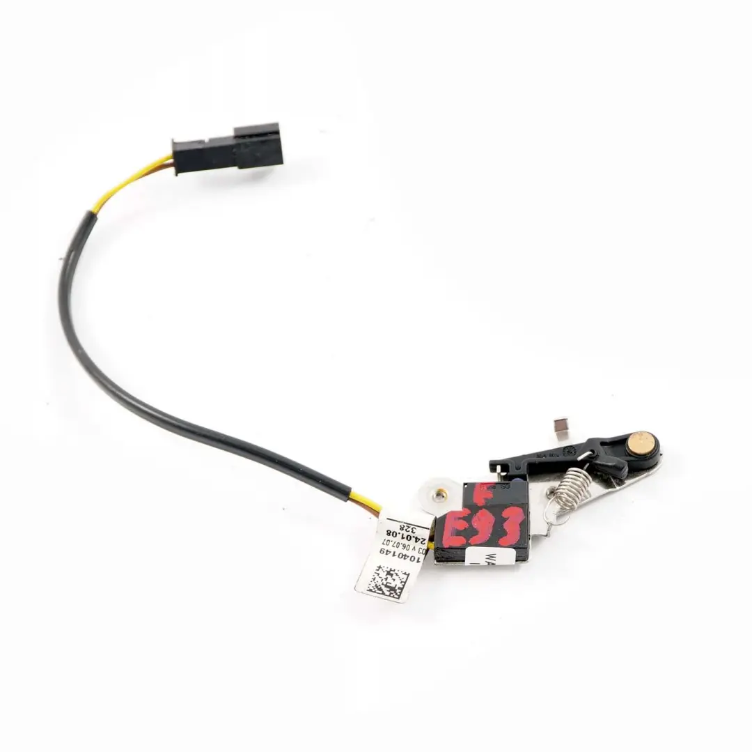 Techo Duro Abatible Microswitch Wiring Harness para BMW E93 Convertible con número de pieza 7188600 BMW E93 Convertible Techo Duro Abatible Microswitch Wiring Harness - SKU 7188600 - Número de pieza 7188600