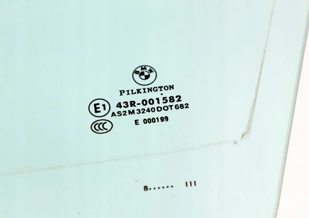 BMW E90 Szyba drzwi lewa lewy przód AS2 - SKU 7060263 - Numer Części 7060263