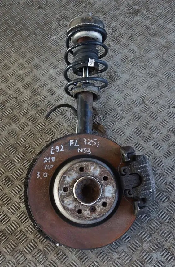 N53 Front Left N/S Spring Strut Leg Suspension Hub to BMW 3 Series E92 325i with Part number 6785589 BMW 3 Series E92 325i N53 Front Left N/S Spring Strut Leg Suspension Hub - SKU 6785589-2 - Part number 6785589