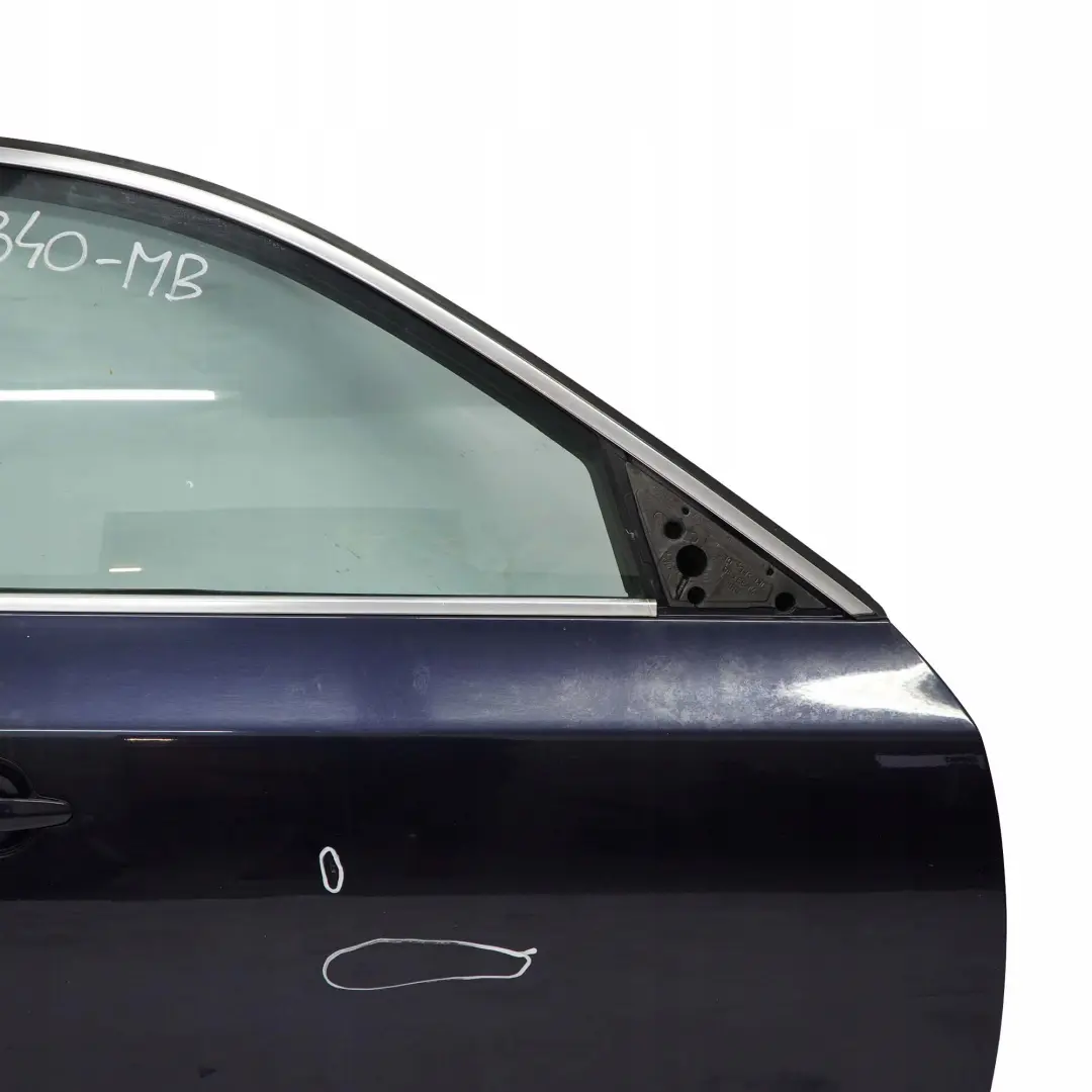 Door Front Right O/S Monacoblau Monaco Blue Metallic - A35 to BMW 5 E60 E61 with Part number 7202340 BMW 5 E60 E61 Door Front Right O/S Monacoblau Monaco Blue Metallic - A35 - SKU 7202340-MB - Part number 7202340