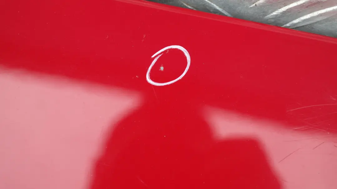  Genuine BMW 1 SERIES E81 E87 Trunk lid Tailgate Boot Lid Karmesinrot Red Rot A61 - SKU 7133898-KAR5 - Part number 41627133898