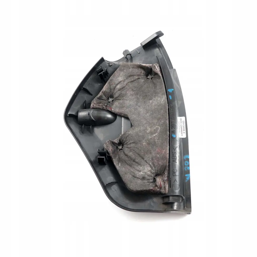 anteriore sinistro N/S cruscotto copertura pannello per Mercedes W203 con numero di parte A2036800578 Mercedes W203 anteriore sinistro N/S cruscotto copertura pannello - SKU A2036800578 - Numero di parte A2036800578