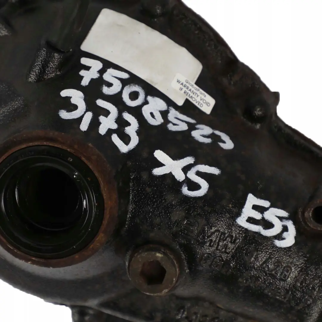 BMW X5 E53 3.0d M57 Front Differential Diff 3,73 Ratio Final WARRANTY - SKU 7508523 - Part number 7508523
