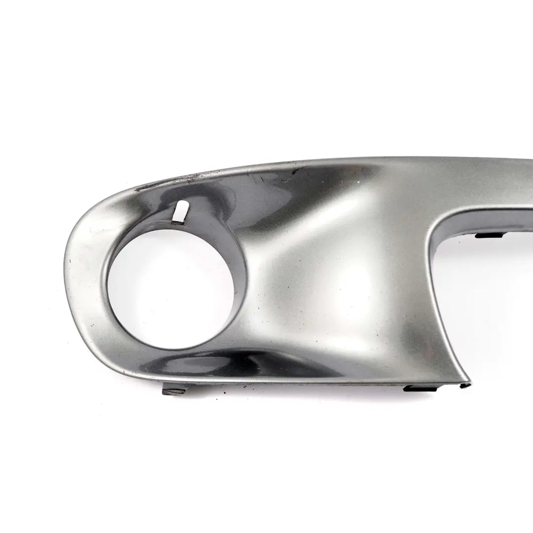 Front Bumper Trim Panel Right O/S Dark Silver 871 to BMW Mini Cooper S R55 R56 R57 with Part number 0430244 BMW Mini Cooper S R55 R56 R57 Front Bumper Trim Panel Right O/S Dark Silver 871 - SKU 0430244-DS2 - Part number 0430244