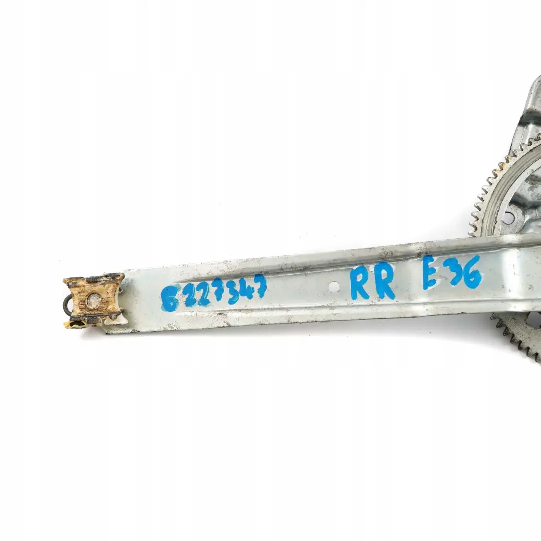 BMW 3 E36 Saloon Touring Rear Right O/S Door Manual Window Lifter - SKU 8227348 - Part number 8227348
