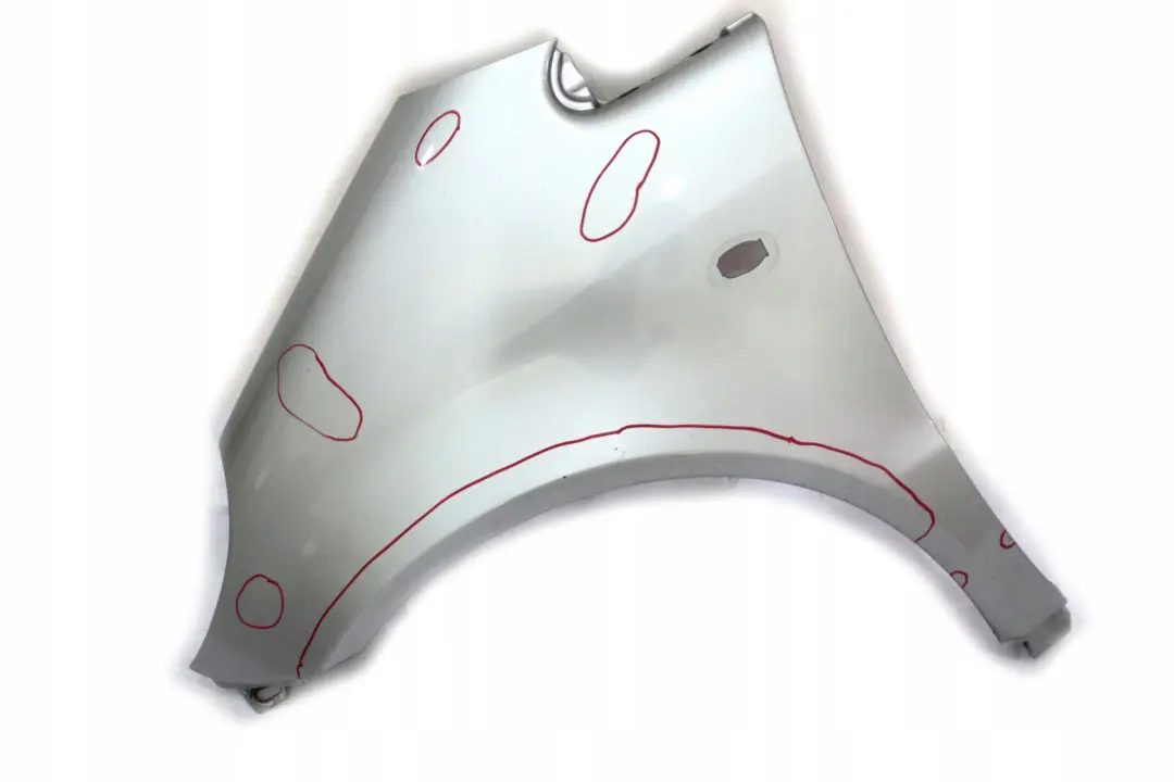 Mercedes Classe A W168 Panneau Laterale Avant a Gauche Aile Polar Argent - 761U - SKU A1688800718-PS - Numéro de pièce A1688800718