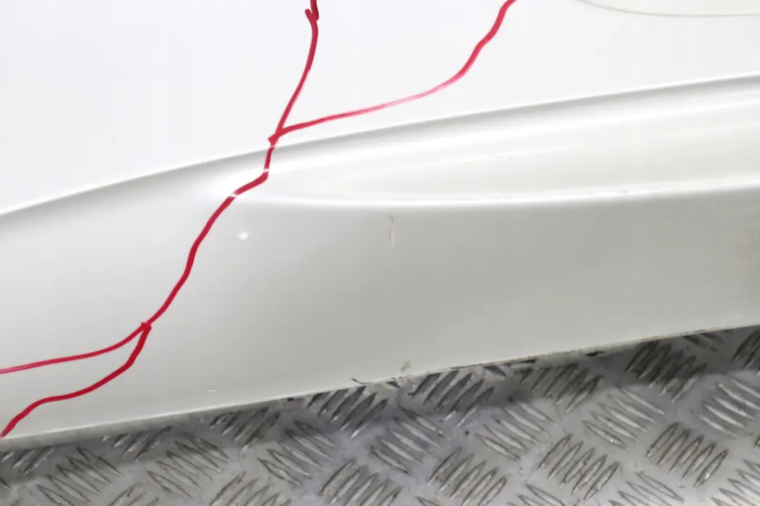 BMW E93 M3 Cabrio Listello Portiera Gonna Destra Bianco Oro - SKU 0037012-WG - Numero di parte 0037012