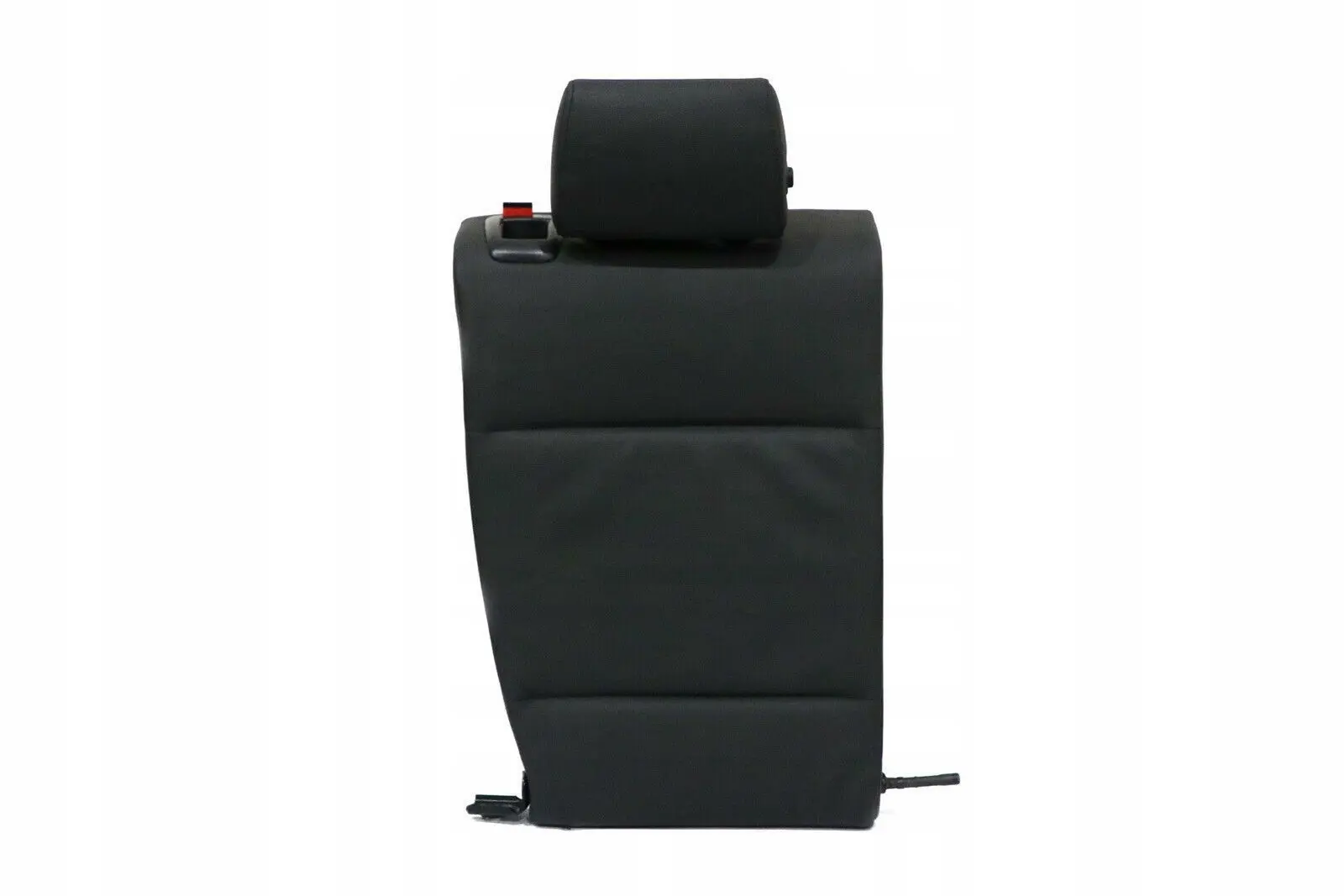 BMW E81 E87 LCI Funda Asiento Trasero Cuero Respaldo Derecho Negro