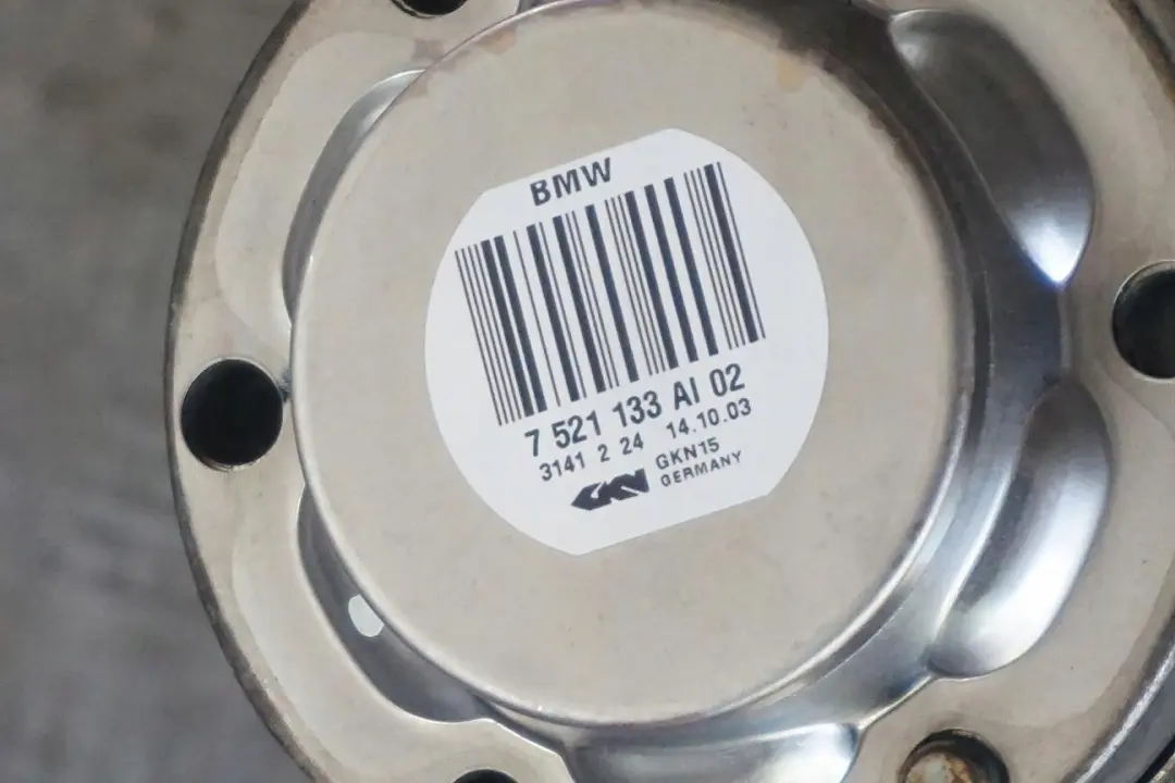 BMW 7 E65 735i N62 272PS Longitudinal Support de Roue Disque Frein Arriere a - SKU 6763120-5 - Numéro de pièce 6763120