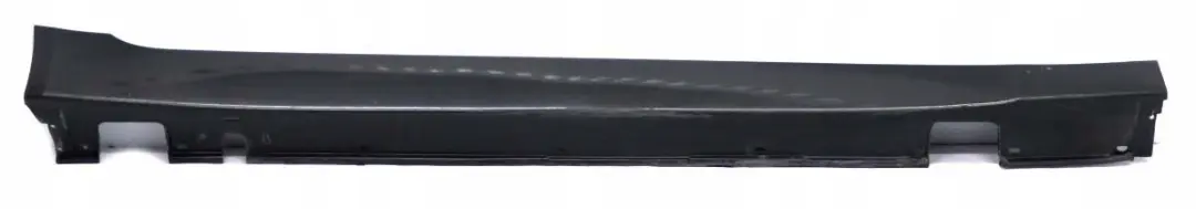 BMW E60 E61 Puerta Sill Side Cover Faldon Derecho O / S Negro Zafiro - 475 - SKU 0150278-BS - Número de pieza 0150278