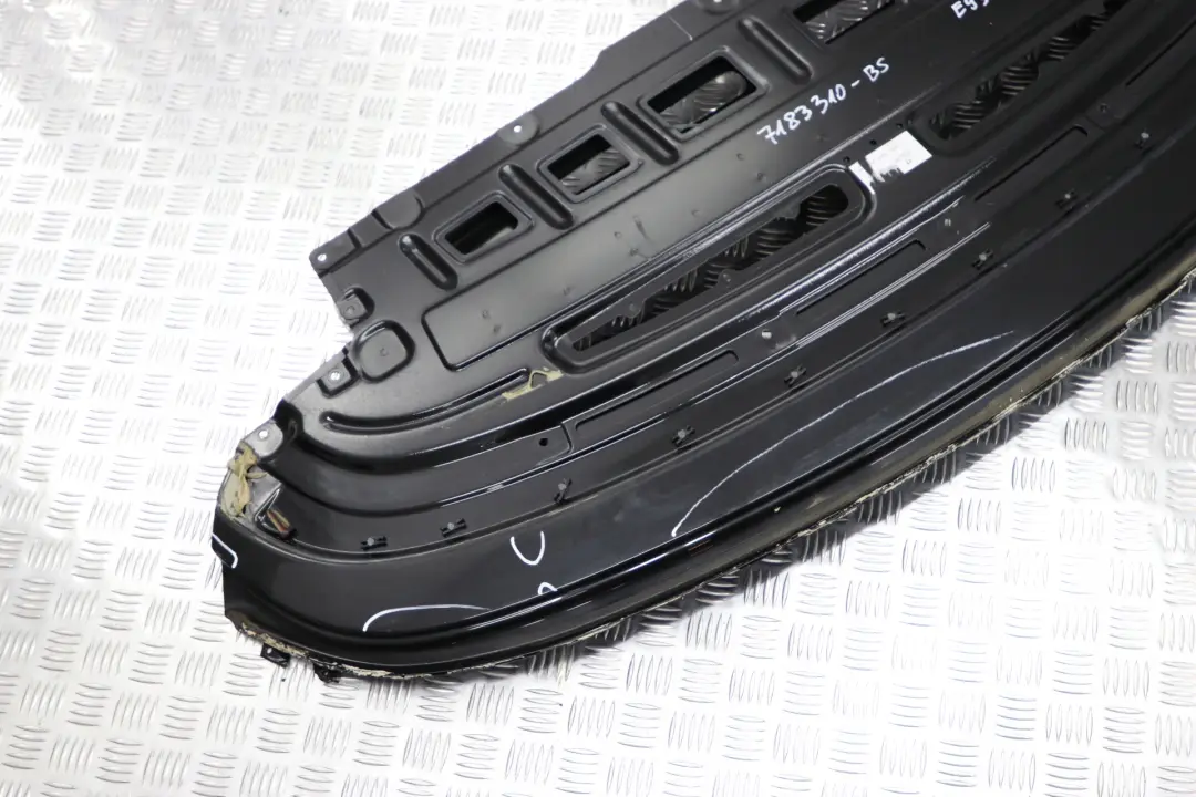 Folding Top Compartment Lid Black Sapphire to BMW 3 Series E93 Convertible with Part number 7183310 BMW 3 Series E93 Convertible Folding Top Compartment Lid Black Sapphire - SKU 7183310-BS - Part number 7183310