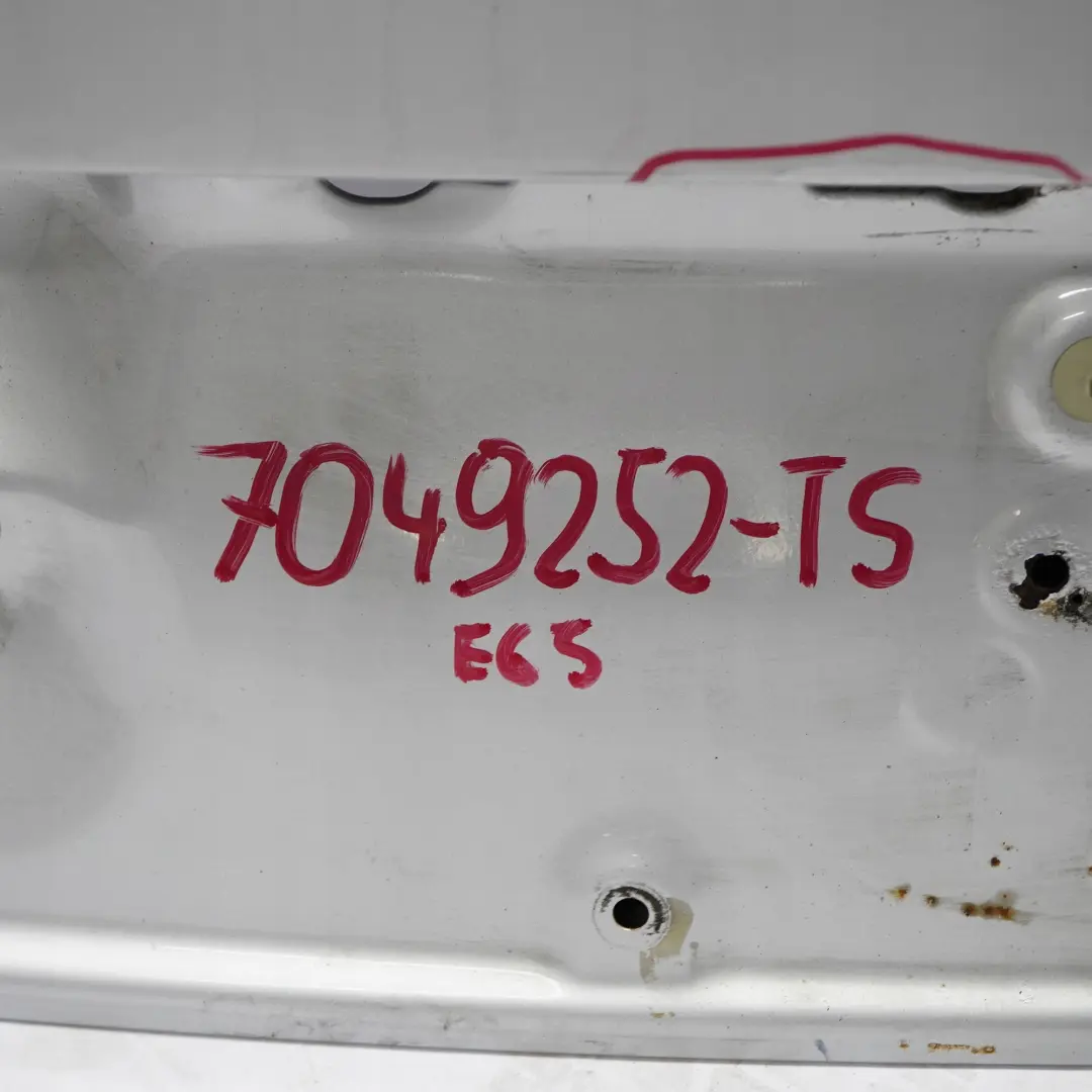 BMW 7 E65 E66 E67 Trunk Lid Boot Tailgate Titansilber Silver Metallic - 354 - SKU 7049252-TS - Part number 7049252