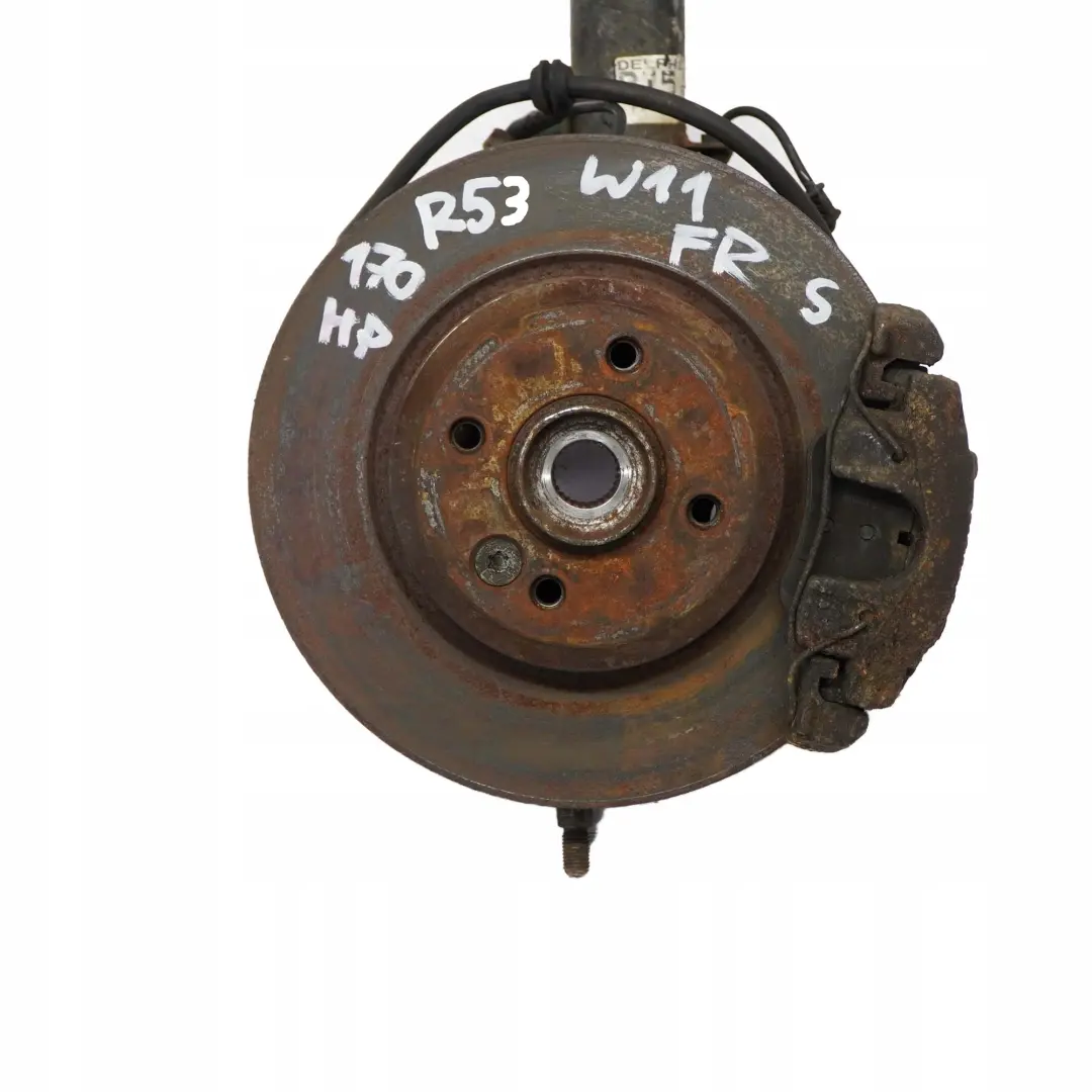 170hp Anteriore Destro Gamba Freno Sospensione Mozzo per Mini R53 Cooper S W11 1.6 1 con numero di parte 6780470 Mini R53 Cooper S W11 1.6 1 170hp Anteriore Destro Gamba Freno Sospensione Mozzo - SKU 6759422-1 - Numero di parte 6780470