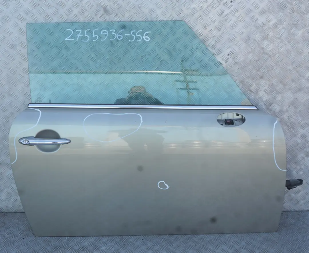 Porta Anteriore Destra Frizzante Argento - A60 per Mini Cooper R55 R56 R57 con numero di parte 2755936 Mini Cooper R55 R56 R57 Porta Anteriore Destra Frizzante Argento - A60 - SKU 2755936-SS7 - Numero di parte 2755936