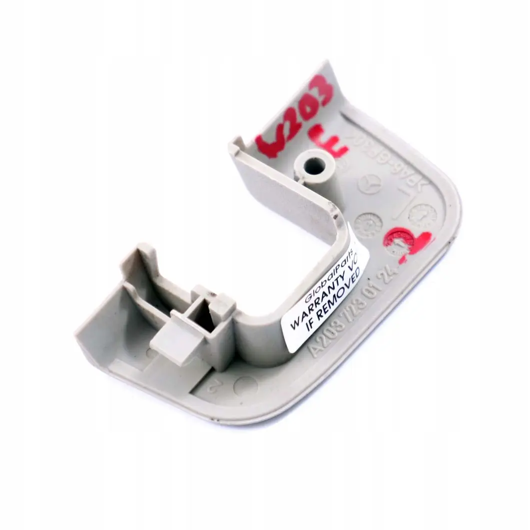 Class CL203 W203 Left N/S Door Lock Surround Trim to Mercedes C CLC with Part number A2037230124 Mercedes C CLC Class CL203 W203 Left N/S Door Lock Surround Trim - SKU A2037230124 - Part number A2037230124