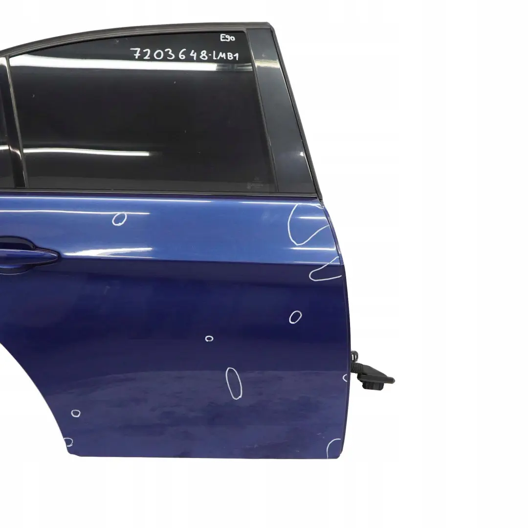 Portiera Posteriore Destra le Mans Blu Metallizzato - 381 per BMW E90 con numero di parte 7203648 BMW E90 Portiera Posteriore Destra le Mans Blu Metallizzato - 381 - SKU 7203648-LMB1 - Numero di parte 7203648