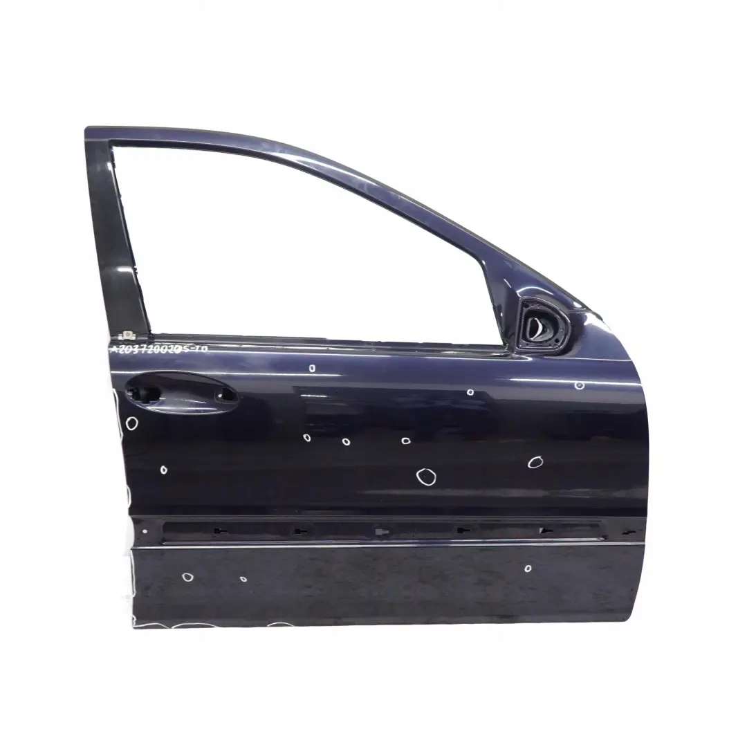  Mercedes-Benz C-Class W203 Door Front Right O/S Tanzanite Blue Metallic - 359 - SKU A2037200205-TB - Part number A2037200205