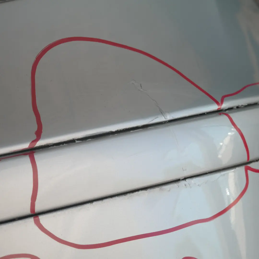 Bumper Trim Panel Titansilber Silver Metallic 354 to BMW 1 SERIES 5 E87 Rear with Part number 32630 BMW 1 SERIES 5 E87 Rear Bumper Trim Panel Titansilber Silver Metallic 354 - SKU 0032630-TS5 - Part number 32630