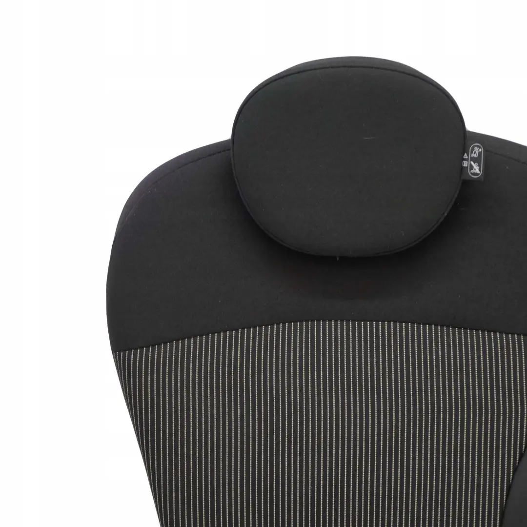 Right O/S Cloth Leather Seat Cushion Backrest Black to Mini Clubman R55 Rear with Part number 7233806 Mini Clubman R55 Rear Right O/S Cloth Leather Seat Cushion Backrest Black - SKU 7233806-1 - Part number 7233806