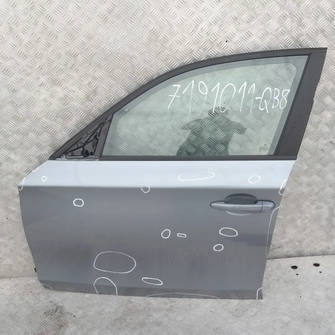 Door Front Left N/S Quarzblau Blau Blue Metallic - A18 to BMW 1 SERIES 8 E87 E87N with Part number 41517191011 BMW 1 SERIES 8 E87 E87N Door Front Left N/S Quarzblau Blau Blue Metallic - A18 - SKU 7191011-QB8 - Part number 41517191011