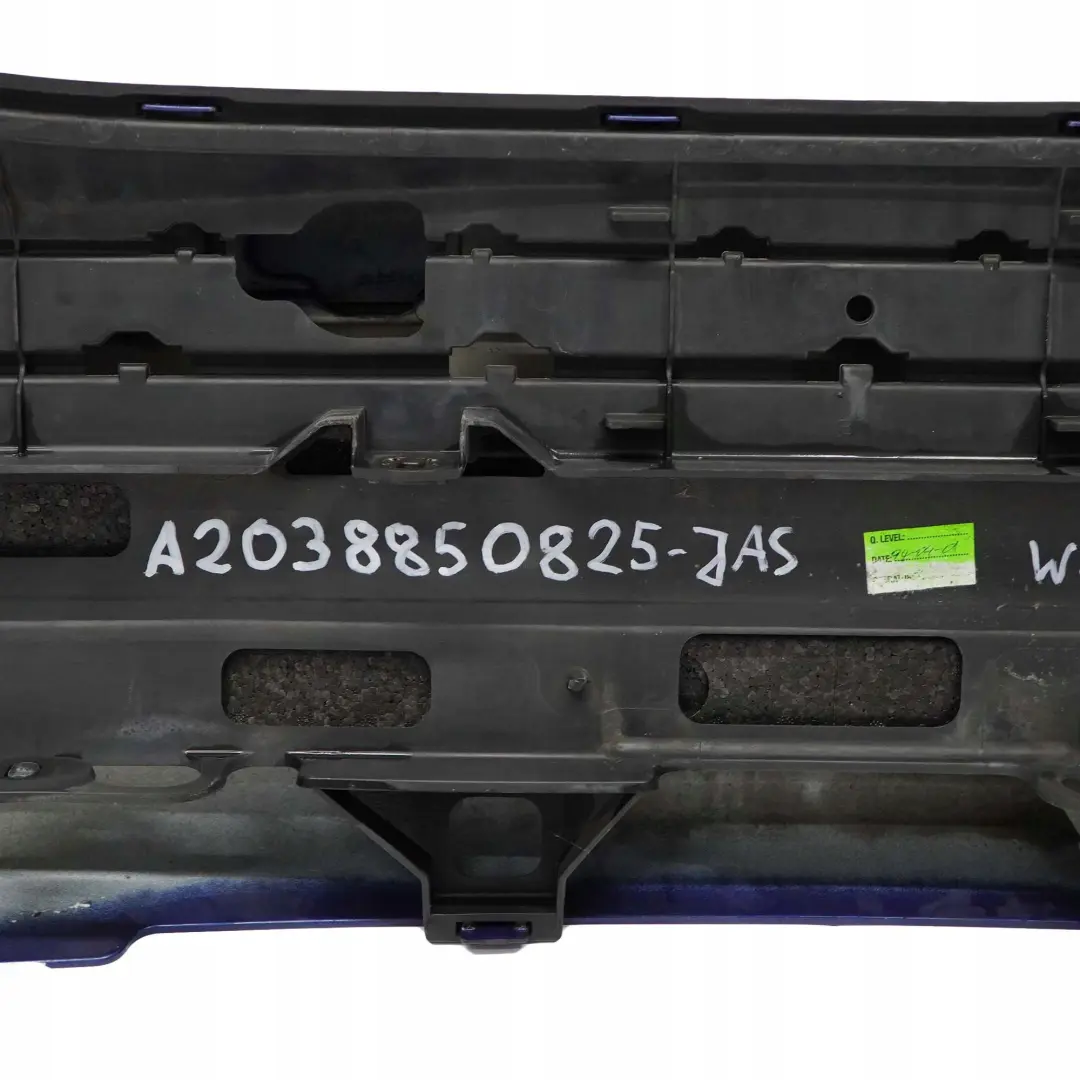 Mercedes-Benz C W203 Rear Bumper Trim Panel Jaspisblau Blue Metallic - 345 to with Part number A2038851625 Mercedes-Benz C W203 Rear Bumper Trim Panel Jaspisblau Blue Metallic - 345 - SKU A2038850825-JAS - Part number A2038851625