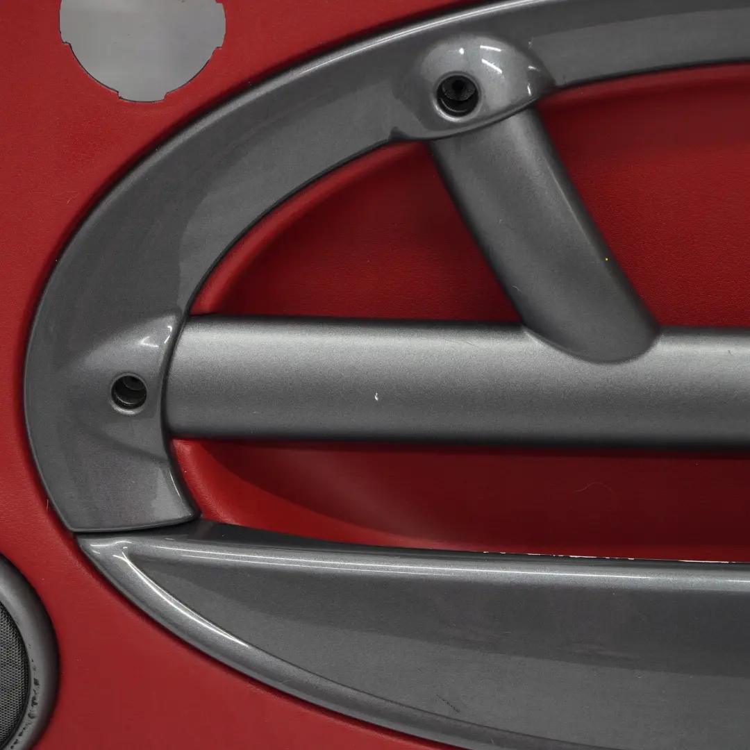 Türverkleidung Vorne Links Tartan Red Rot Leder Anthrazit für BMW Mini R50 1 mit Teilenummer 7113436 BMW Mini R50 1 Türverkleidung Vorne Links Tartan Red Rot Leder Anthrazit - SKU 7113436 - Teilenummer 7113436