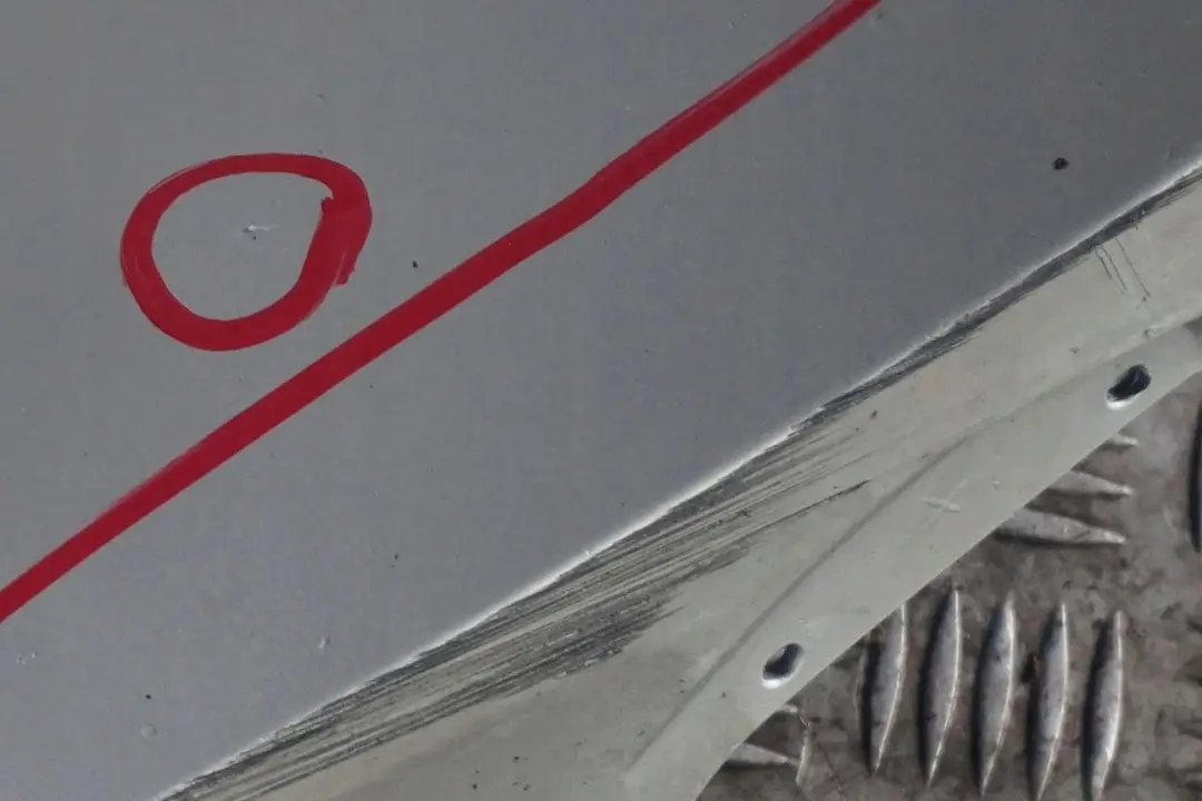 BMW Z4 E85 E86 Listello Portiera Gonna SX Argento-Titanio Argento - 354 - SKU 0031109-TS1 - Numero di parte 0031109