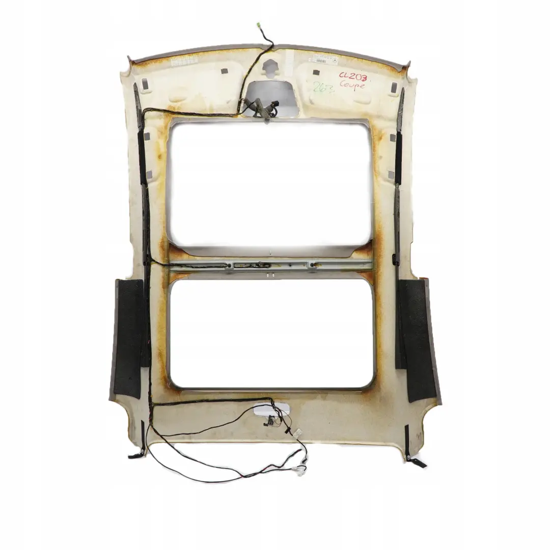 Podsufitka panorama do MERCEDES CLC CL203 W203 Coupe o numerze A2036901250 MERCEDES CLC CL203 W203 Coupe Podsufitka panorama - SKU A2036901250 - Numer Części A2036901250