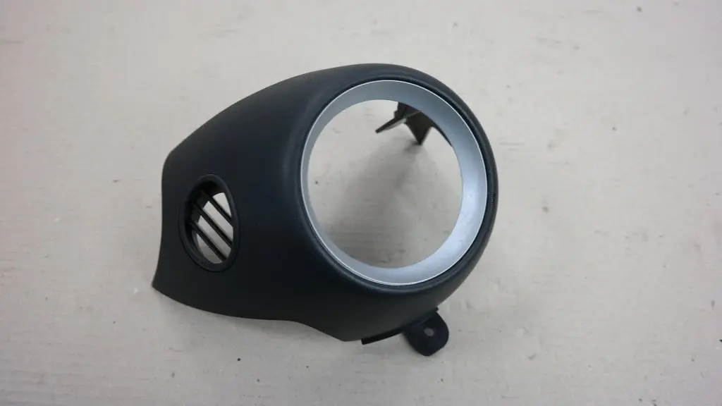 Mini Cooper One R55 R56 Copertura Bocchetta Aria Cruscotto Dx Silver 2752798