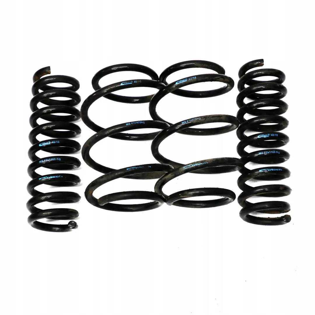 BMW 1 F21 Sport Eibach 48/18 Ensemble suspension ressort avant arrière - SKU F21 Eibach 48/18 - Numéro de pièce F21 Eibach 48/18