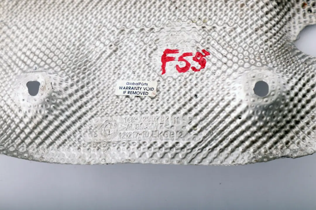 Mini Cooper F55 F56 F57 F60 Front Wall Heat Insulation Plate - SKU 7290782 - Part number 7290782