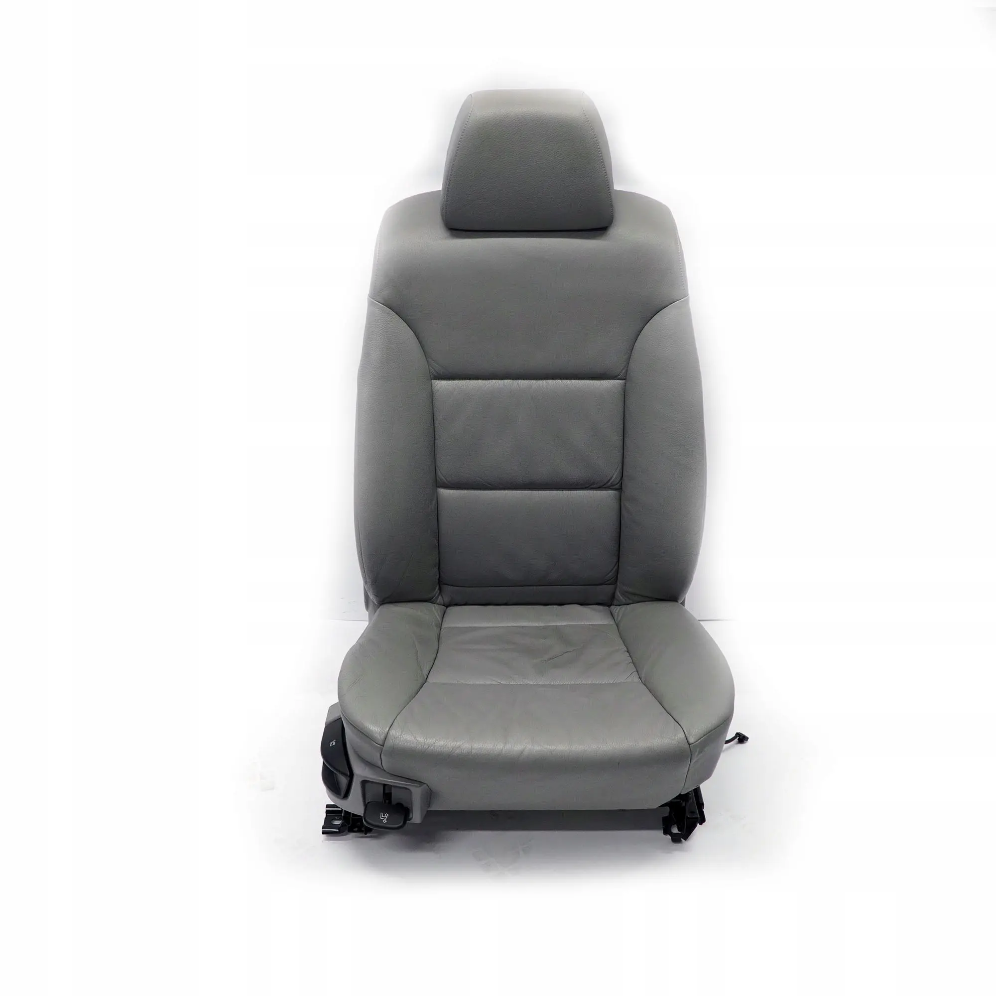 BMW E60 E61 Gris Cuero Delantero Derecho Asiento